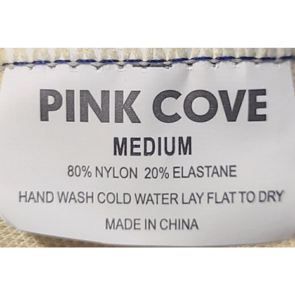 Pink Cove Two-Piece Scoop Bralette Tropical Swimsuit Set - Picture 10 of 11